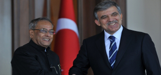 Visit of Hon'ble President of India to Turkey (07 Oct 2013)