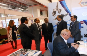 (15th October, 2014) Ambassador Rahul Kulshreshth at the India Pavilion at MAKTEK Eurasia 2014 fair that was organised by the Engineering Export Promotion Council of India (EEPC) with participation of 12 Indian companies.
