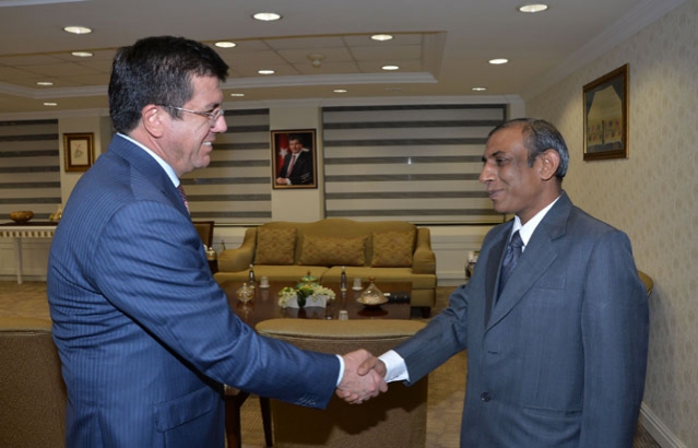 Ambassador Rahul Kulshreshth's call on Minister of Economy,  H.E. Mr. Nihat Zeybekci on 17th November, 2014