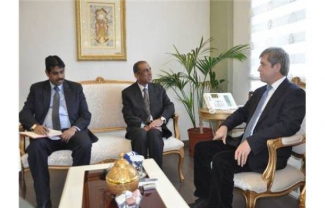 Ambassador meeting the Governor of Canakkale on 2nd March, 2015