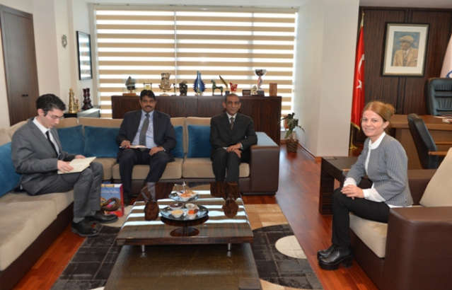 Ambassador meeting Deputy Mayor of Canakkale, 2nd March, 2015