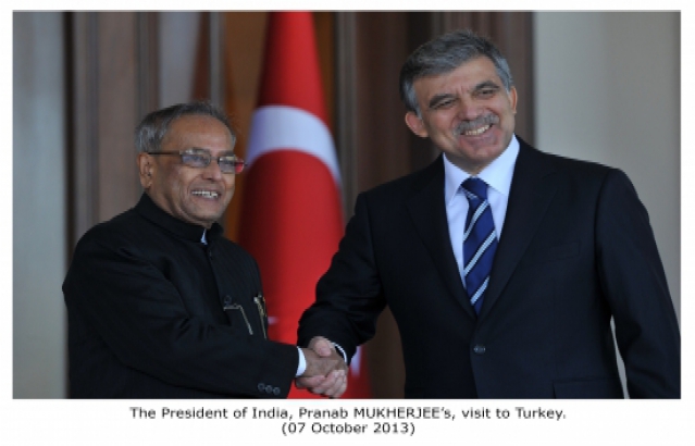 Visit of Hon'ble President of India to Turkey (7 Oct 2013)