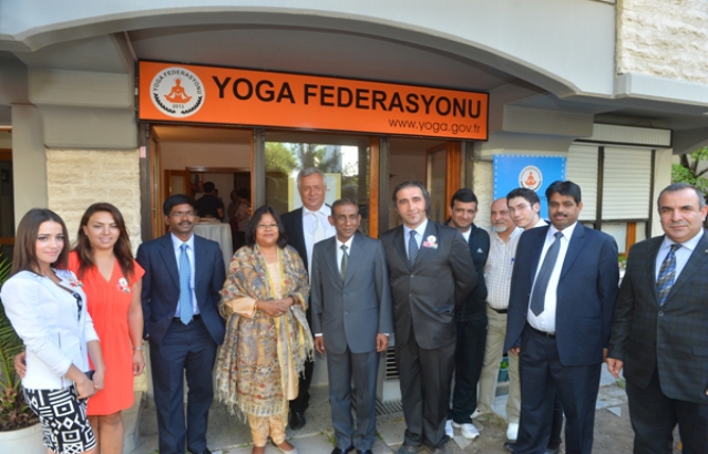 Yoga Federation Programme at Ankara (21 June, 2015)