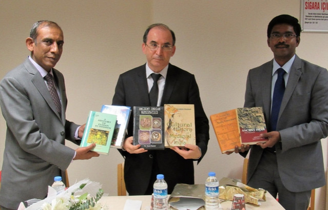Presentation of Books to Indology Department in Ankara University on