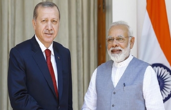 India-Turkey relations are rising on the basis of friendship.