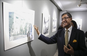 Exhibition of Gandhi's rare images kicks off in Ankara November 22, 2019