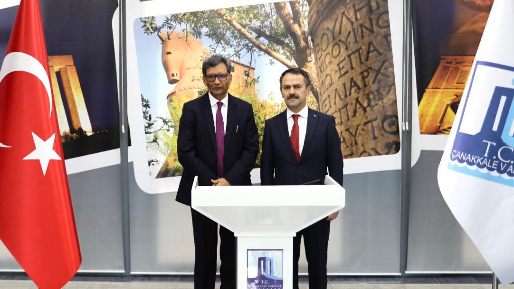 Ambassador's courtesy call on the Governor of Çanakkale (13.01.2023)