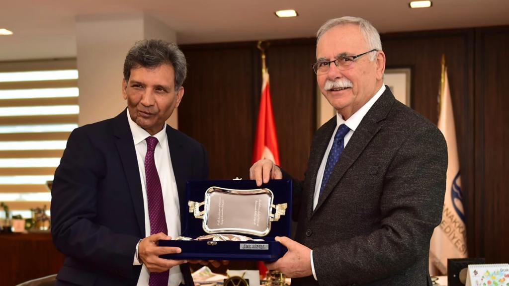 Ambassador's courtesy call on the Mayor of Çanakkale (13.01.2023)