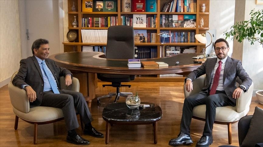 Hindistan'ın Ankara Büyükelçisi Paul, AA'yı ziyaret etti