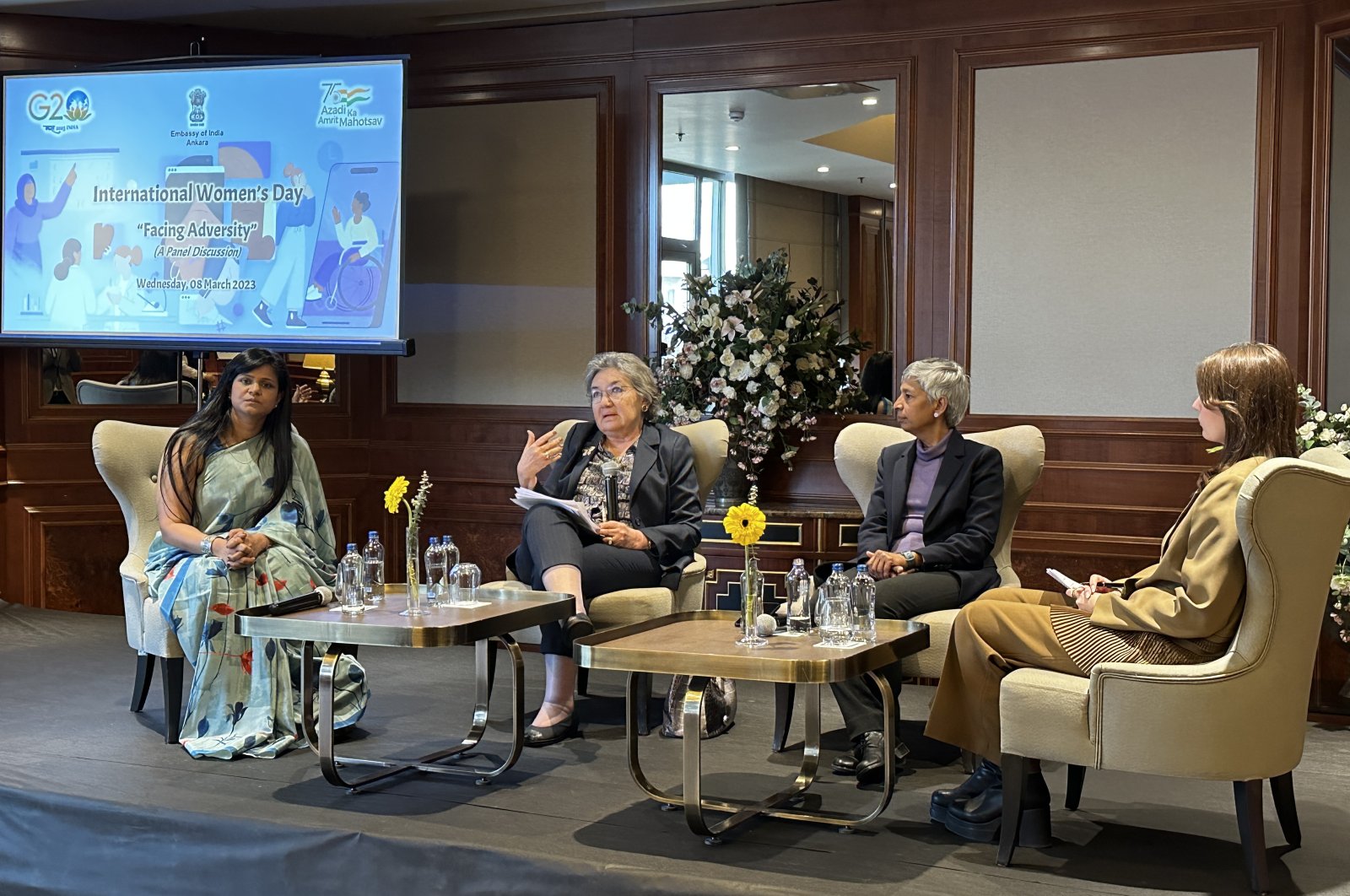 Women's resilience highlighted at Indian Embassy panel on Int'l Women's Day